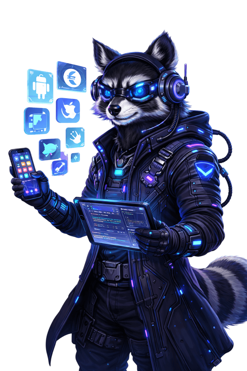 Енот — мобильные приложения