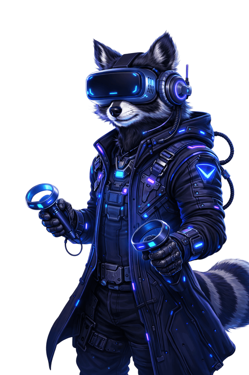 Енот — игры и VR